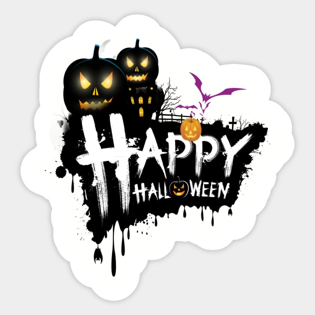 Happy Halloween Sticker by SivaSurya